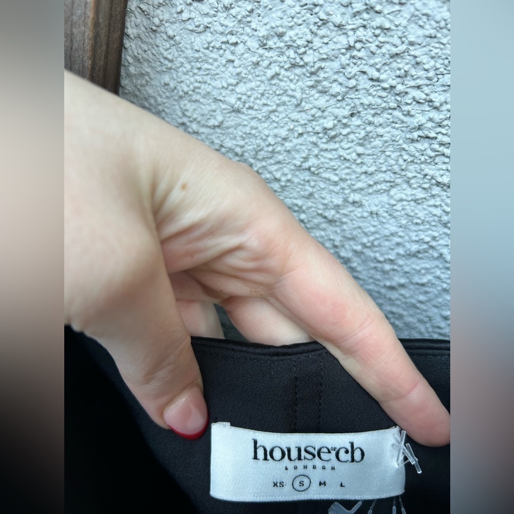 HOUSE OF CB Reva Dress in Black - Picture 7 of 10